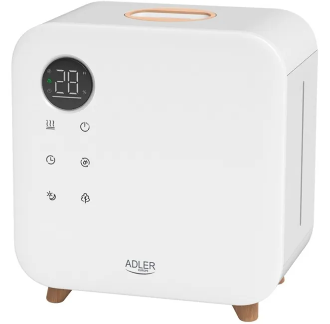 Electronice & electrocasnice - Umidificator cu ultrasunete Adler AD 7328 de culoare alb-negru