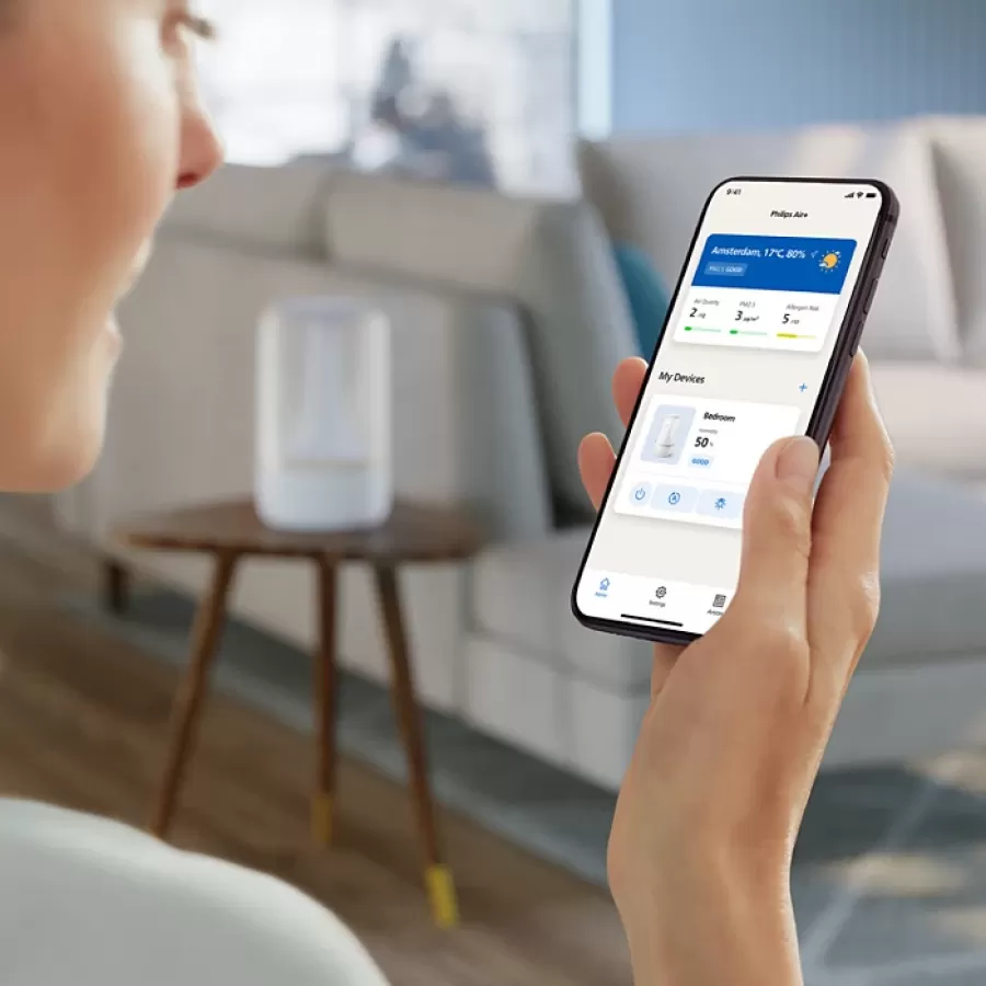 Umidificator de aer inteligent Philips Seria 1000 de culoare albă [5]