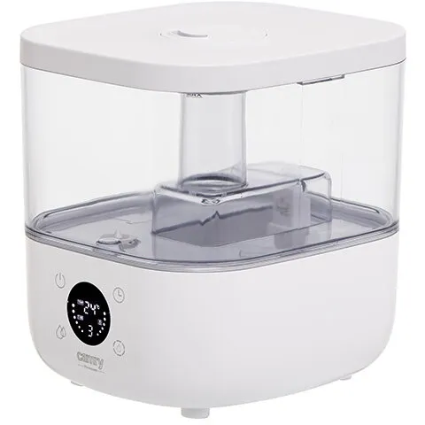 Umidificator de aer cu ultrasunete Camry CR 7973w de culoare albă cu rezervor mare de 5 litri [1]