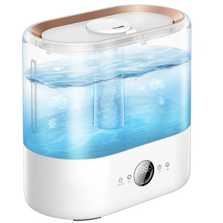 Umidificator de aer cu ultrasunete Deerma ST636W de culoare albă, cu sistem de sterilizare UV-C [2]