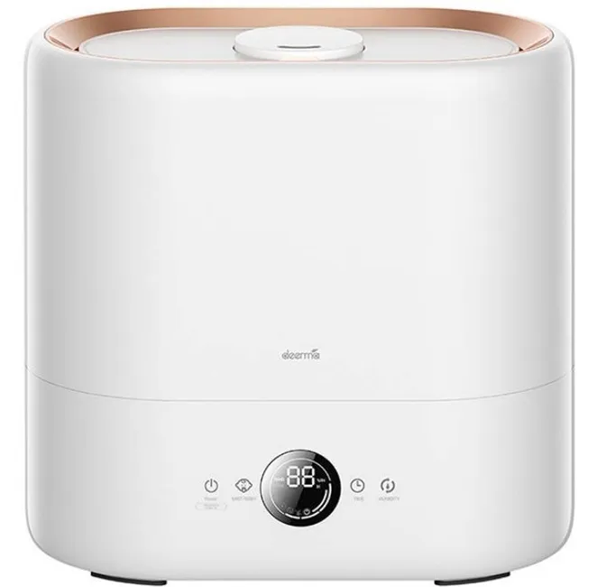 Umidificatoare aer - Umidificator de aer cu ultrasunete Deerma ST636W de culoare albă, cu sistem de sterilizare UV-C
