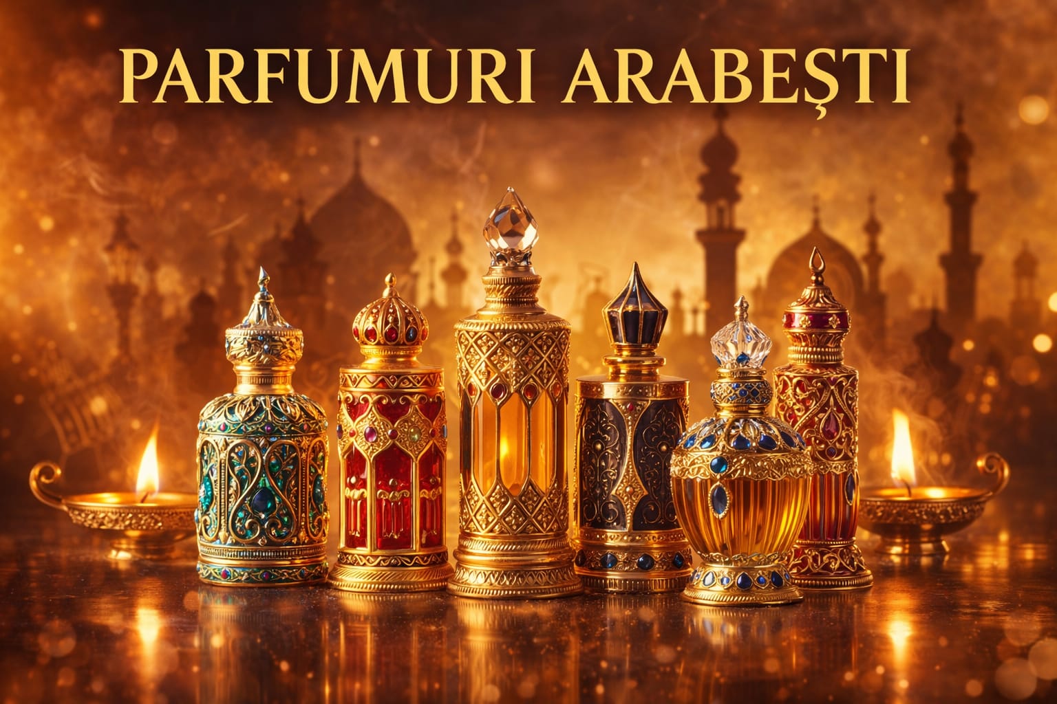 Parfumuri arabesti intense si parfumate.