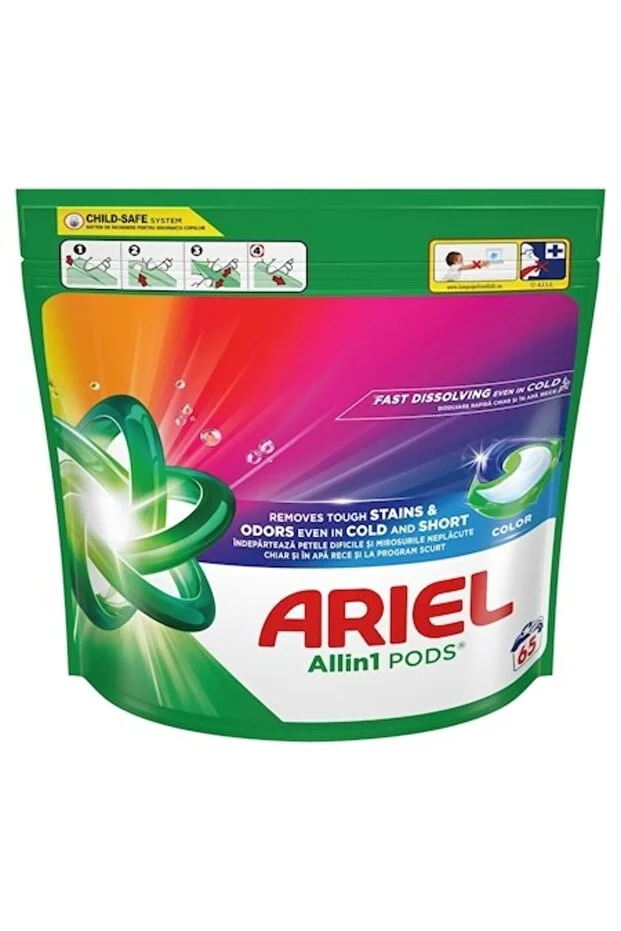 Rufe - Ariel detergent capsule color