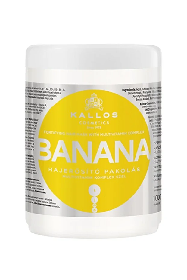 Tratament - Kallos-banana-fortifying-hair-mask