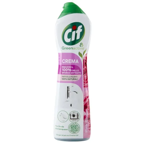 Curatare - Cream de curatire CIF Pink Flower, 500ml