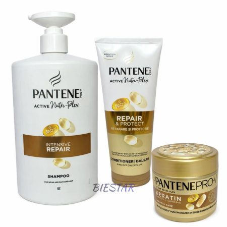 Set-pantene-sampon-1l-balsam-de-par-200ml-masca-de-par-300ml