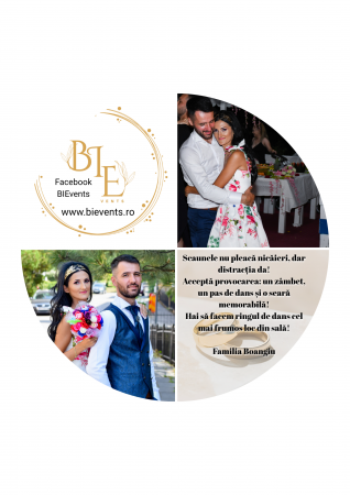 Plicuri personalizate - carton-invitati-ring-dans-mesaje-haioase-nunta-decor-masa-eveniment-carton-decorativ-farfurie
