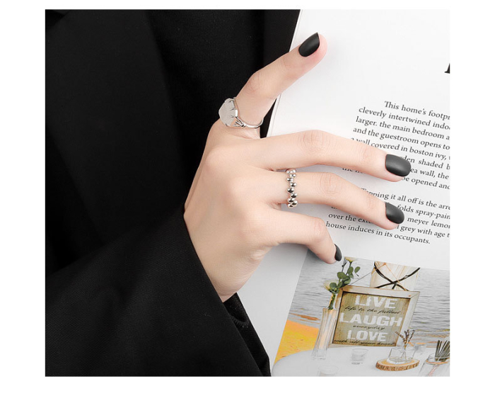 Inel din Argint 925 „Moonlight Prism” cu Piatră de Lună Brută [3]