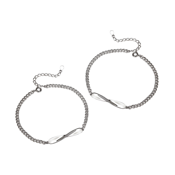 Set 2 Brățări din Argint 925 „Infinity Connection” – Simbolul Legăturii Eterne [2]