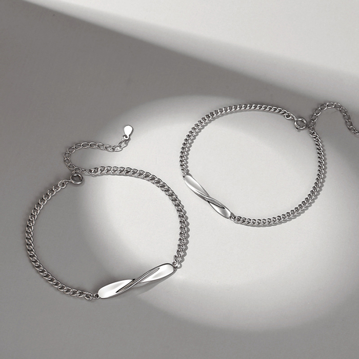 Set 2 Brățări din Argint 925 „Infinity Connection” – Simbolul Legăturii Eterne [4]