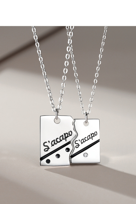 Set 2 Lanțuri Argint 925 „Aero Glam” – Detalii Minimaliste și Zirconii [1]