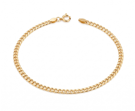 BRATARI BARBATI AUR 14K - Bratara Aur 14K Model Zale Curbate Clasic