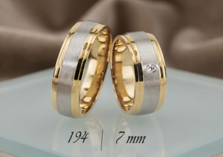 bijuterii aur - Verighete Aur 14K / 18K – Create la Comandă (Model Personalizabil)