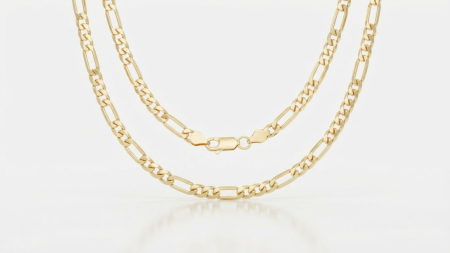 LANT BARBAT AUR 14K - Lantisor din Aur 14K Model Figaro – Eleganta Clasica si Stil Italian