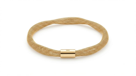 bratari aur 14k - Brățară din Aur Galben 14K (585) – Model Mesh Tubular, 2g”