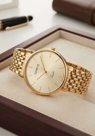 CEAS AUR - Ceas din Aur 14K Geneve – Eleganță Supremă, 32.1 Grame