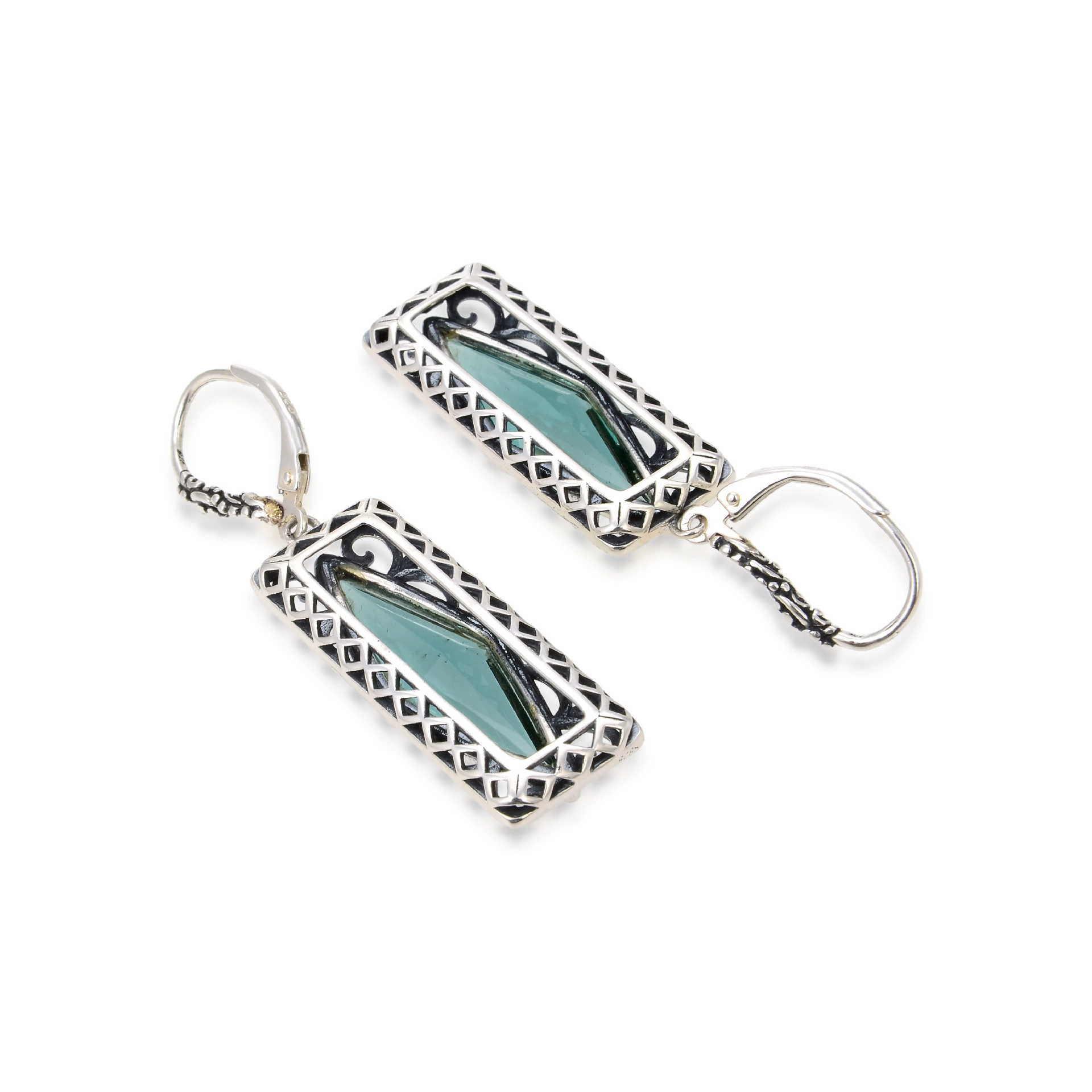cercei-argint-925-cristal-verde-stil-vintaje [3]