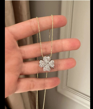 Lant argint 925 dama - Colier din Argint 925 placat cu aur