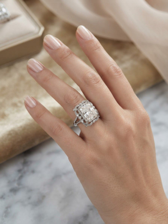 Inel argint 925 - Inel din Argint 925 Royal Radiant Statement