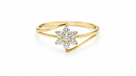 inele de logodna aur 14k - Inel din Aur 14K cu Design Elegant – Rafinament și Strălucire Zilnică