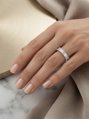 Inel argint 925 - Inel de tip eternity band