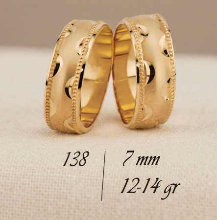 bijuterii aur - Verighete Aur 14K / 18K – Create la Comandă (Model Personalizabil)