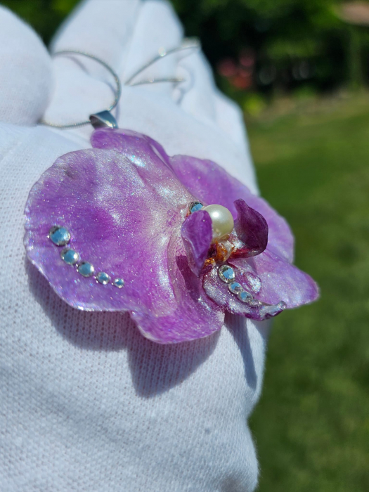 Medalion Din Orhidee Naturala [3]