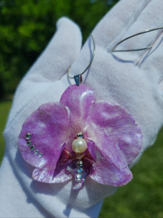 Medalioane - Medalion Din Orhidee Naturala