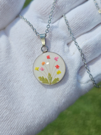 Medalioane - Medalion rotund cu fire de păr