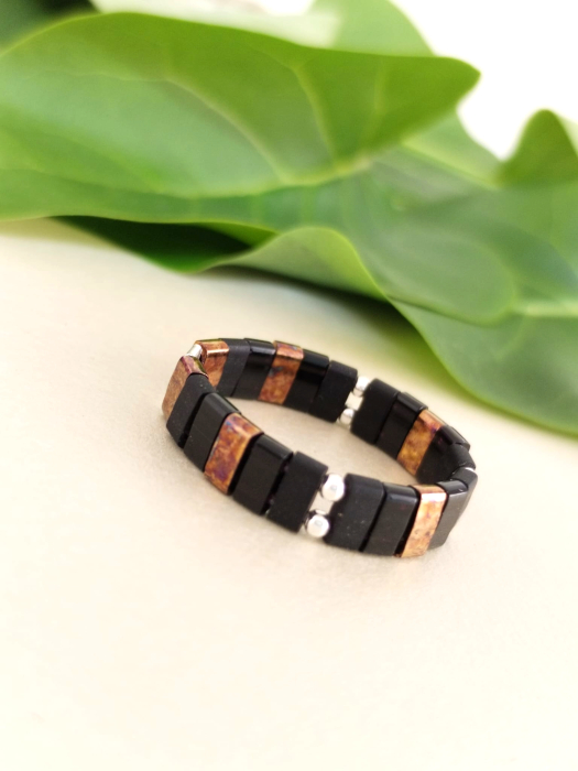 Inel Gold & Black [3]