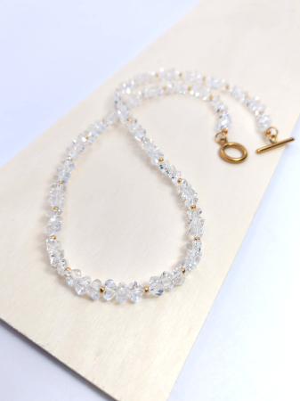 Coliere cu cristale - Colier Twist