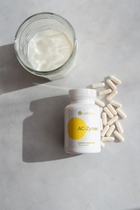 AC-Zymes CaliVita, probiotic Lactobacillus acidophilus, 100 capsule [3]