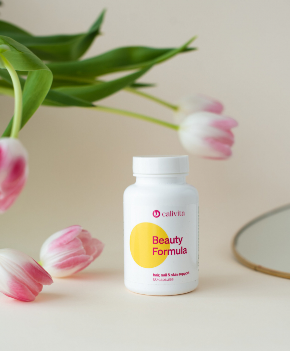 Beauty Formula CaliVita, regenerează şi fortifică structura firului de păr, 60 capsule [5]