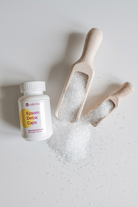 Epsom Detox caps 90 capsule de sulfat de magneziu. [5]