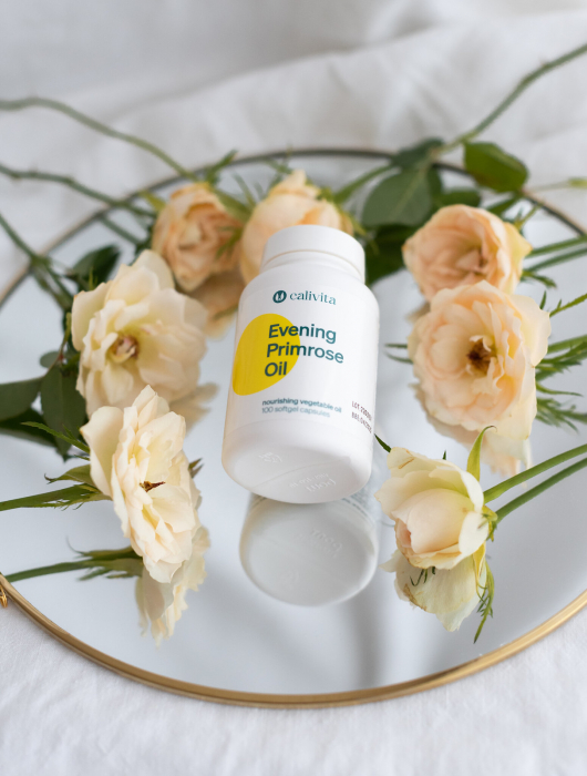 Evening Primrose Oil, CaliVita, 100 capsule, ulei de luminita de seara [5]