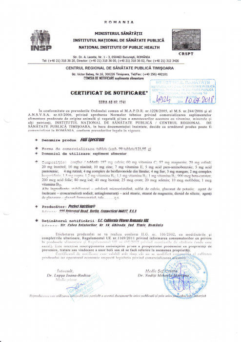 Full Spectrum, CaliVita, 90 tablete, complex de vitamine si minerale [2]