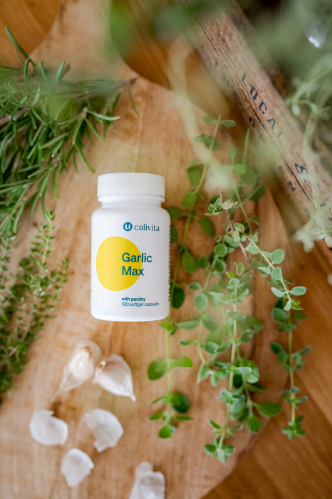 Garlic Max, CaliVita, 100 capsule, supliment alimentar cu usturoi, fara miros [6]