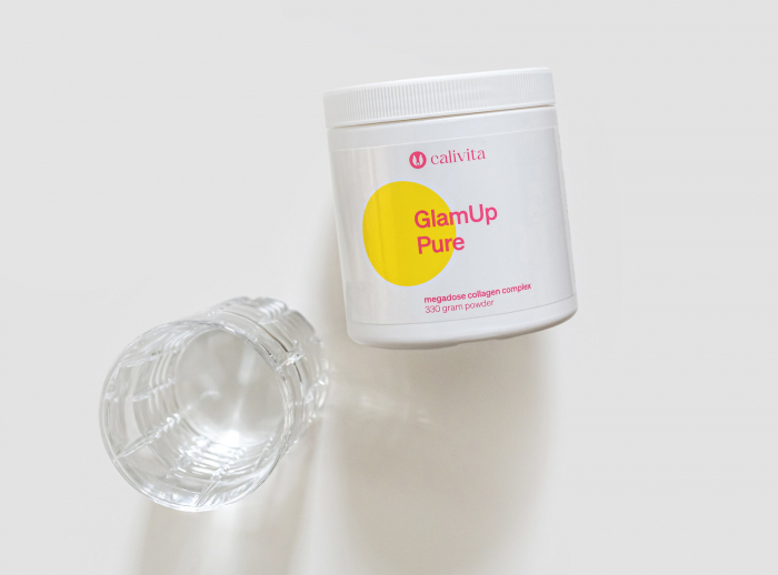 GlamUp Pure, CaliVita, 330 g, amestec sinergic de: colagen (10g!), acid hialuronic și antioxidanți naturali [6]