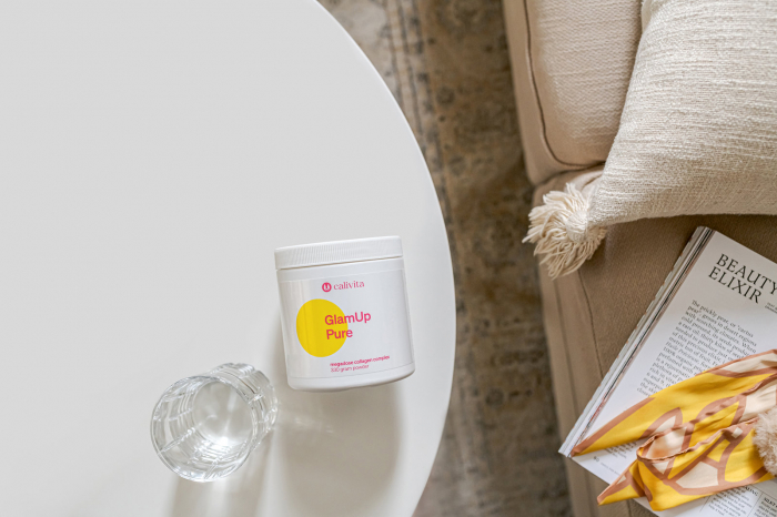 GlamUp Pure, CaliVita, 330 g, amestec sinergic de: colagen (10g!), acid hialuronic și antioxidanți naturali [7]