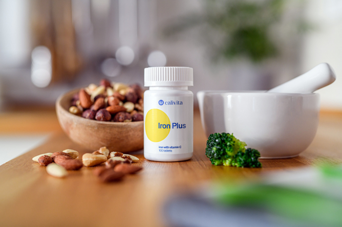 Iron Plus, CaliVita, 100 tablete, produs naturist cu fier si Vitamina C [6]