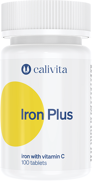 Iron Plus, CaliVita, 100 tablete, produs naturist cu fier si Vitamina C [1]