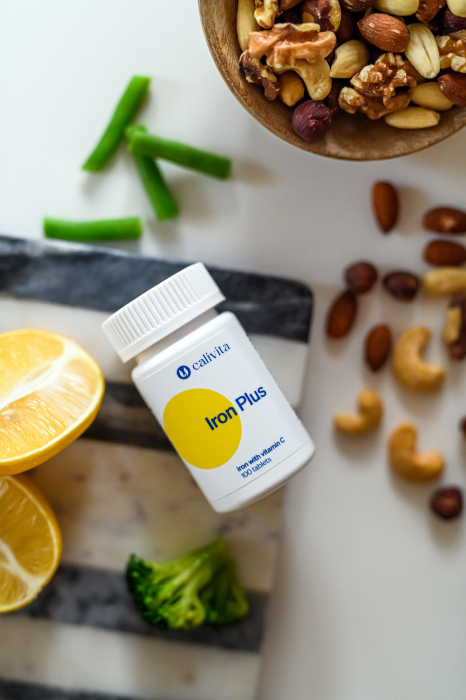 Iron Plus, CaliVita, 100 tablete, produs naturist cu fier si Vitamina C [5]