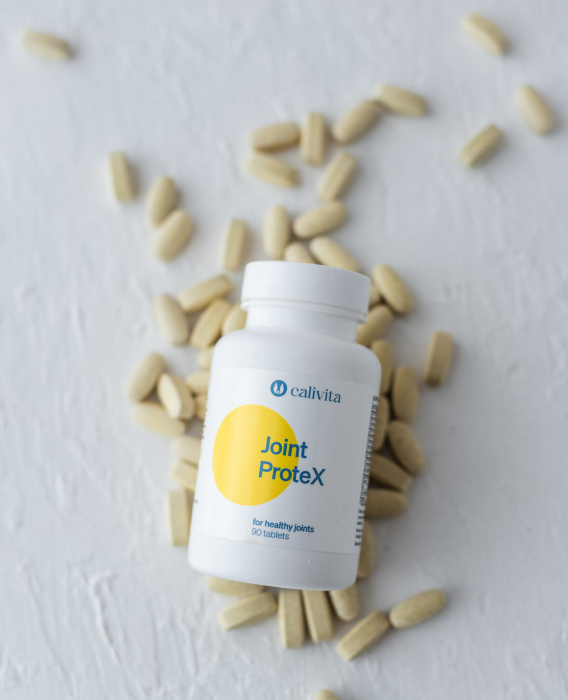 Joint Protex, CaliVita, 90 tablete, acid hialuronic pentru articulatii. [5]