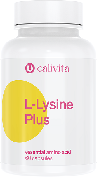 L-Lysine Plus, CaliVita, 60 capsule, lizina ajuta impotriva herpesului [1]
