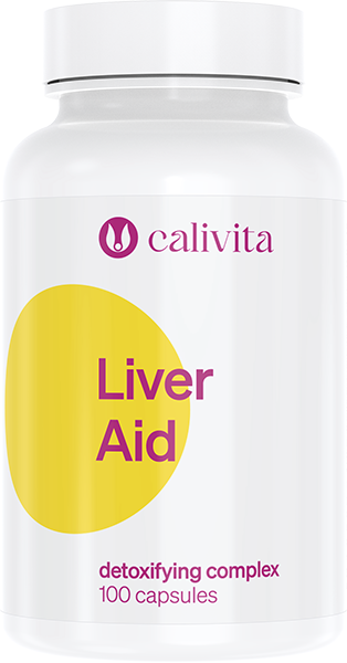 Liver Aid, CaliVita, 100 capsule, similarina si aminoacizi pentru ficat [1]