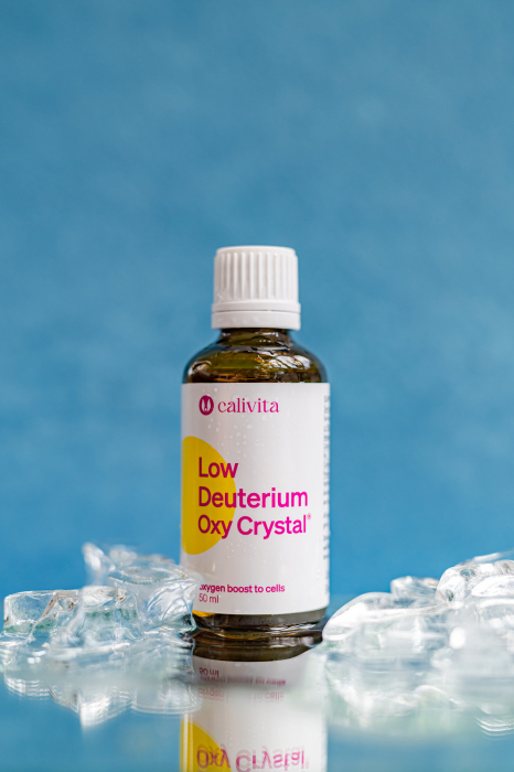 Low Deuterium Oxy Crystal, CaliVita, 50 ml, oxigare mai profunda a organismului [4]