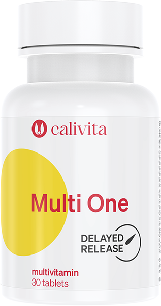 Multi One, CaliVita, 30 tablete, complex de vitamine si minerale [1]