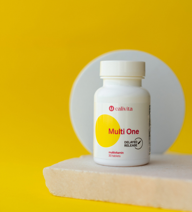 Multi One, CaliVita, 30 tablete, complex de vitamine si minerale [3]