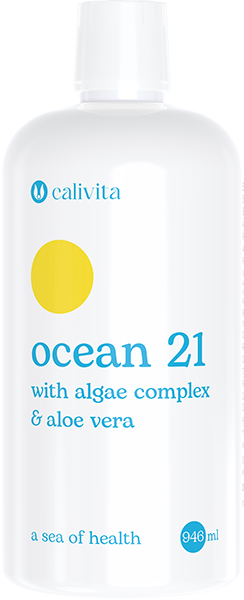 Ocean 21, CaliVita, 946 ml, sirop cu alge si aloe vera pentru sistmul imunitar [1]