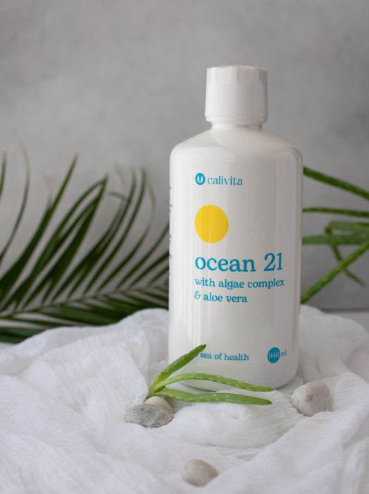 Ocean 21, CaliVita, 946 ml, sirop cu alge si aloe vera pentru sistmul imunitar [4]